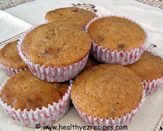 healthy pumpkin muffins